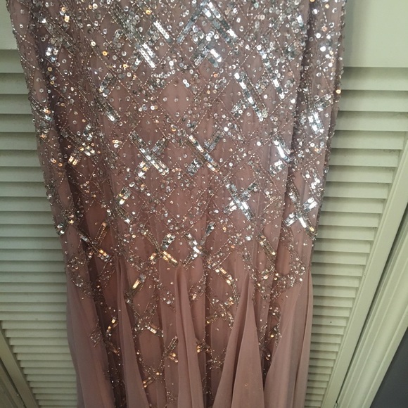 Adarinna Papell rose sequin dress size 12 - Picture 7 of 7